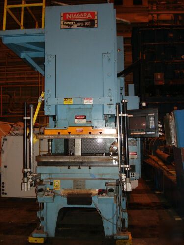 Niagara 165 ton hydraulic press cnc machine contorls