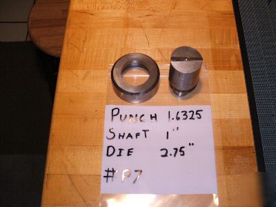 Punches + dies di acro diacro/ weidemann /roper whitney