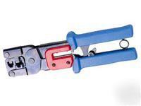 Velleman VT070 ratchet crimp/cut/strip tool