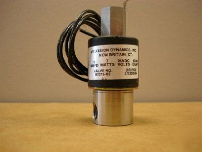 Precision dynamics 3 way solenoid valve