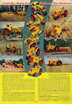 Antique farm tractor sales brochures 1920S -1960S