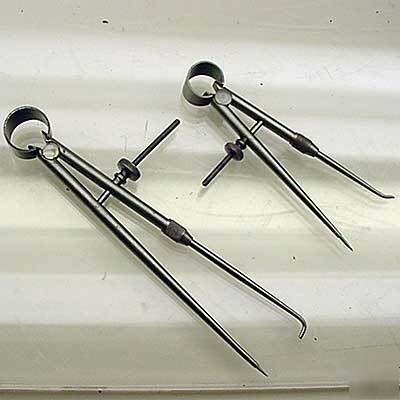 General 406 turnable leg hermaphrodite calipers rare