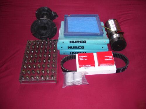 Hurco cnc mill, KMB1-m, kwikswitch,toolholders, working