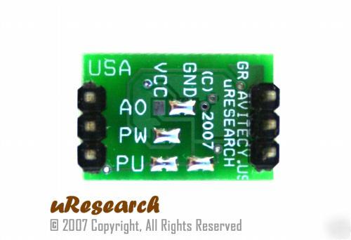 I2C-dac(8-bit dac digital-analog) basic stamp pic atmel