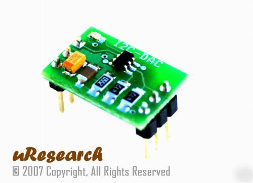 I2C-dac(8-bit dac digital-analog) basic stamp pic atmel