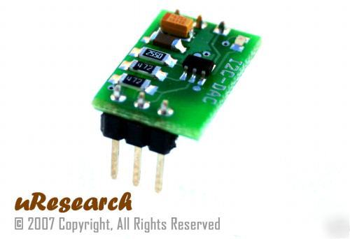 I2C-dac(8-bit dac digital-analog) basic stamp pic atmel