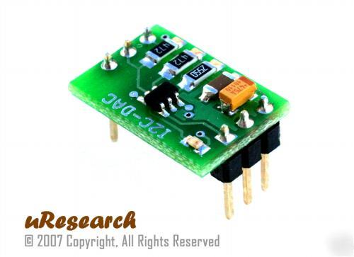 I2C-dac(8-bit dac digital-analog) basic stamp pic atmel