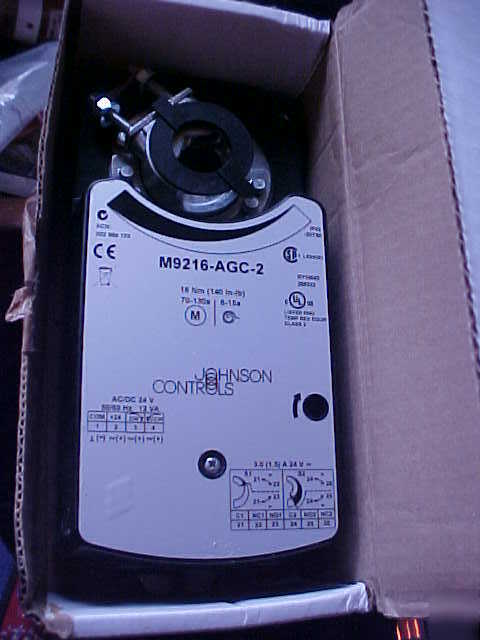 M9216 -agc-2 electric spring return actuator vac/vdc