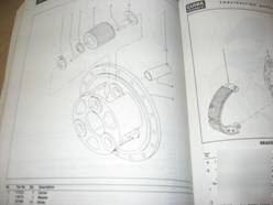 Michigan model 175IIIA tractor shovel parts manual