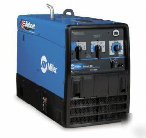 Miller bobcat 250 w/ battery charger welder 907211021