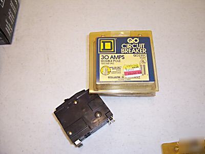 New 30 amp square d circuit breaker 