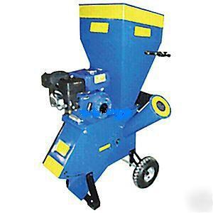 New 6HP 6 hp gas chipper/shredder/mulcher wood splitter