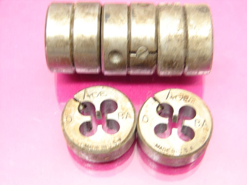 New 8 # 0 - ba adjustable round split threading die