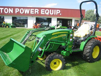 New john deere 2520 compact tractor w/ loader