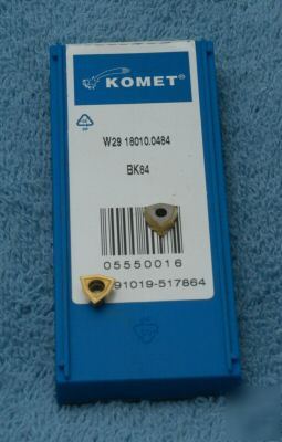 New komet W29 18010.0484 BK84 10PC inserts 