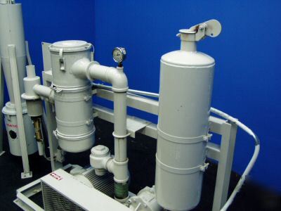 Novatec 5HP plastic vacuum conveying pump - used
