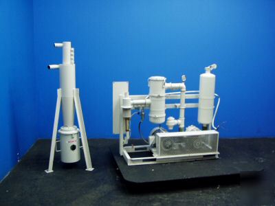 Novatec 5HP plastic vacuum conveying pump - used