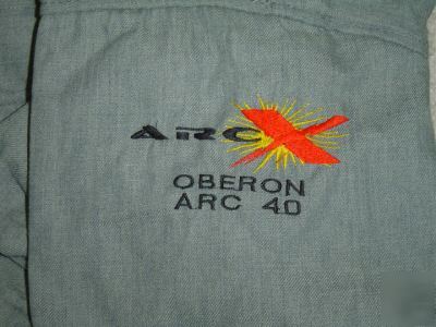 Oberon arc flash 40 complete xl coverall suit kit