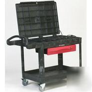 Rubbermaid trademaster professional contractor's cart