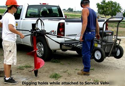 SK500 backsaver auger - post hole digger kit#1