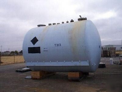 Tank, 8,150 gallon, g/l, 10' x 12', pfaudler, 25 psi,