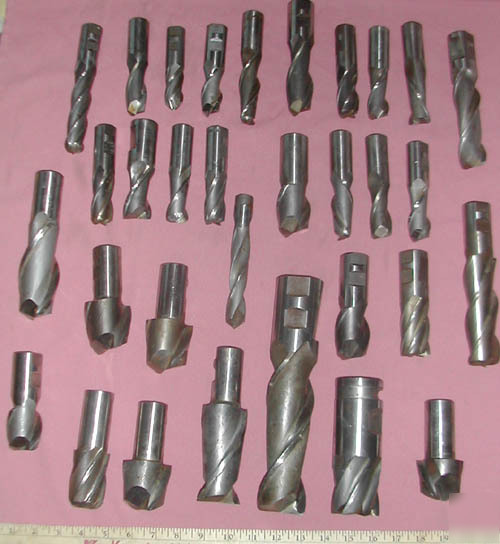 32 large shank endmills end mills 3/4 - 1 1/4