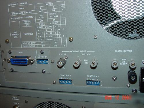 Anritsu ME522A error rate test system(rx & tx)