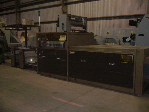 Bierrebi lte SP206 roll fed die cutter 2-layer machine