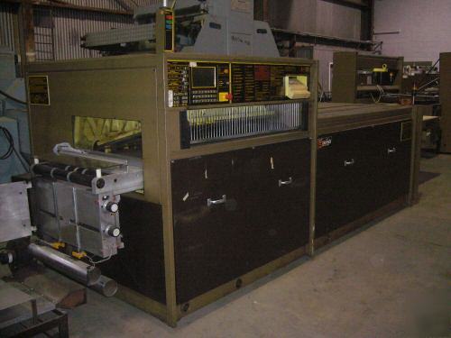 Bierrebi lte SP206 roll fed die cutter 2-layer machine