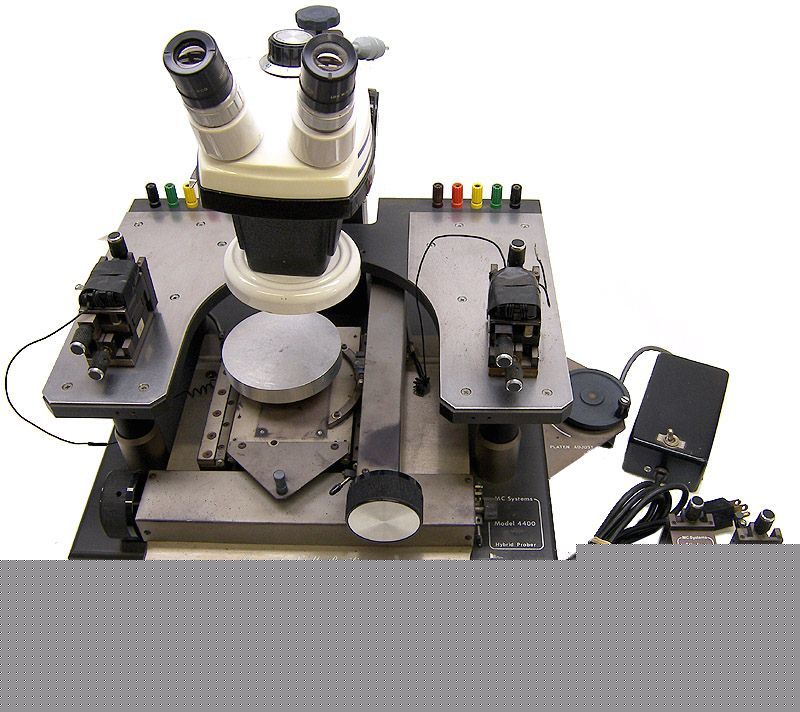 Mc systems hybrid prober station/microscope/probe/chuck