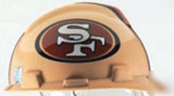 Msa - san francisco 49ERS v-gard hard hat # 818409