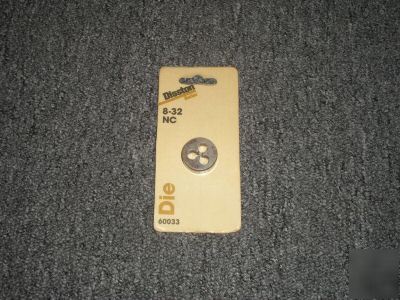 New disston 8-32 nc solid round die
