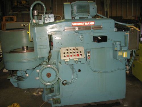 Sundstrand rotary surface grinder