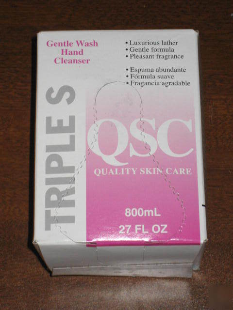 Triples gentle wash hand cleasner