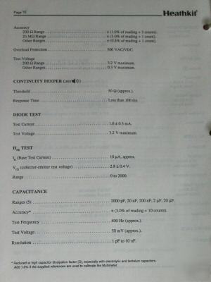 Unbuilt heathkit im-2311 compact digital multimeter