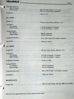 Unbuilt heathkit im-2311 compact digital multimeter