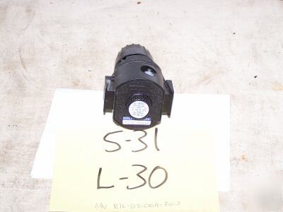 1 wilkerson valve p/n: R16-03-00A-F03 0-125 psi 