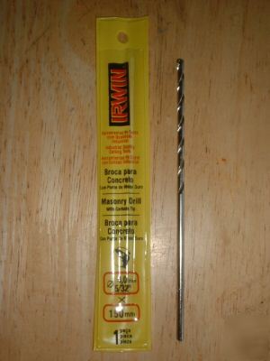 4MM x 150MM irwin masonry drill bit (5/32 inch) 