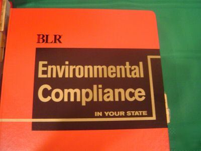 Blr 2007 environmental compliance manuals for n.c. osha