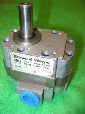 Brown sharpe gear type hydraulic motor pump mfg 6-10A3