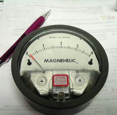 Dwyer magnehelic 15 psi pressure gage