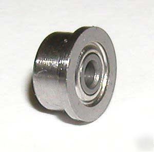 Flanged ball bearing 10X19X7 mm bearings 10X19 w/flange