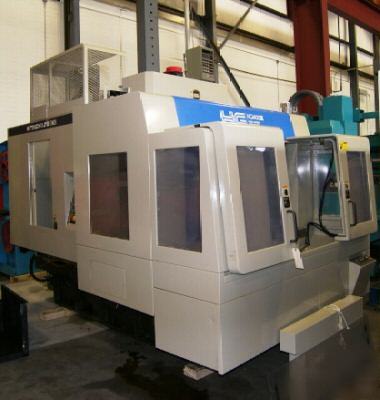 #HG400 iii hitachi seiki 3X hmc w/ pallet changer ('97)