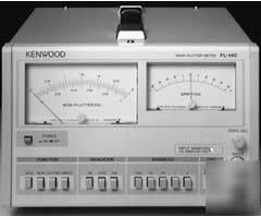 Kenwood fl-140 wow flutter & drift meter
