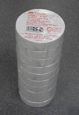 3M temflex 1700C white vinyl electrical tape