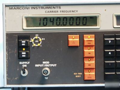 Marconi 2019 80KHZ - 1040 mhz signal generator