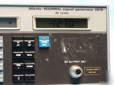 Marconi 2019 80KHZ - 1040 mhz signal generator