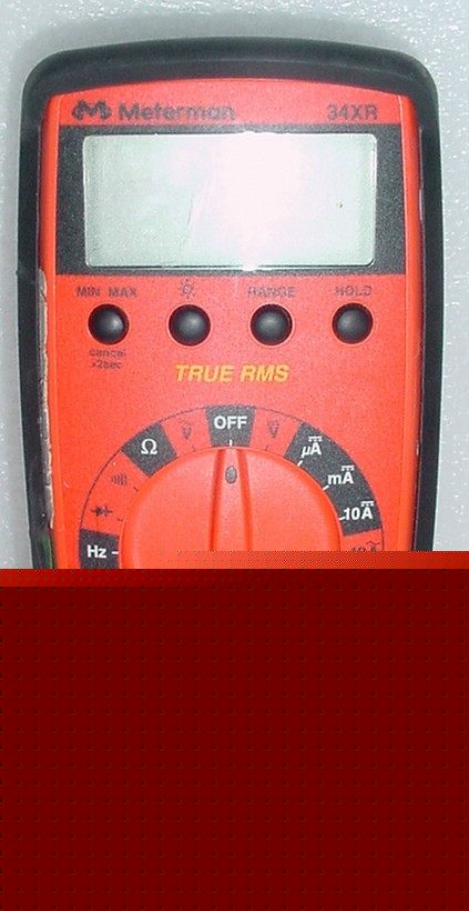 Meterman 34XR digital multimeter true rms