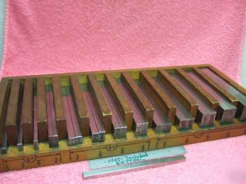 Ralmikes parallel set 025-4-22 13 pair 26 pieces wow 