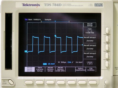 Tektronix TDS784D/13/2F 1GHZ 4CH 4GSA/s oscilloscope